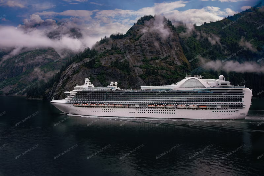 cruise ship in Alaska